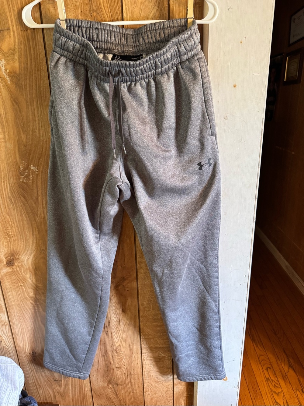 Under Armour Men's Heather Gray Athletic Joggers